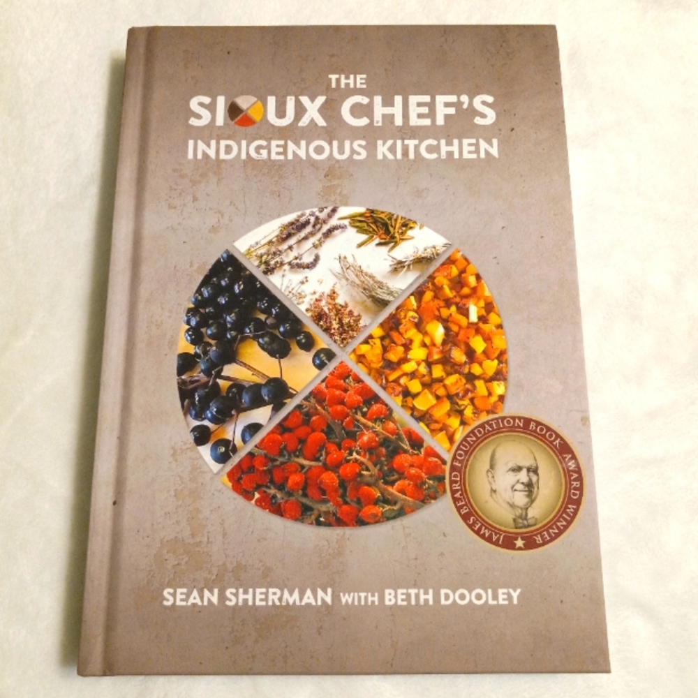 The Sioux Chef's Indigenous Kitchen Cookbook great condition